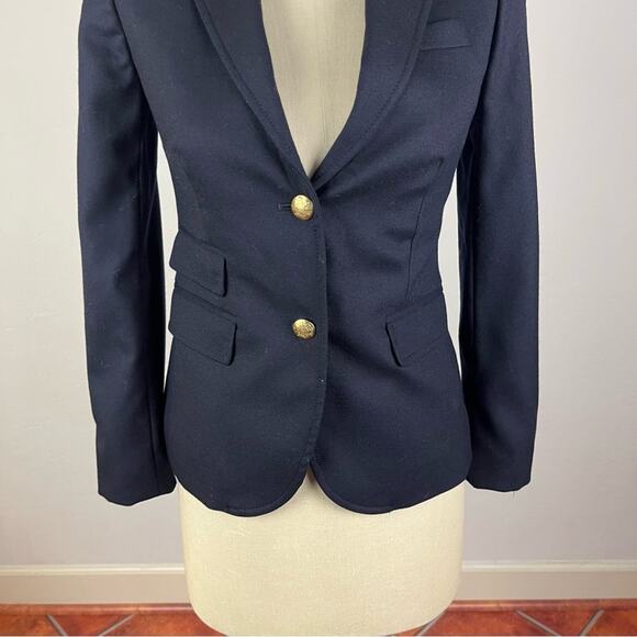 J. Crew Navy Blue Schoolboy Blazer - Picture 4 of 8